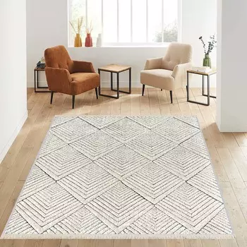 Rovigo Home Ковер с цифровой печатью на хлопковой основе с бахромой RVG8025