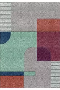 Rovigo Home Моющийся ковер с принтом RV028-FNL287