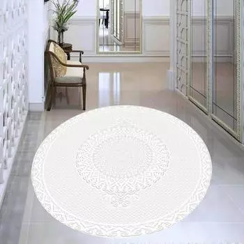 Rovigo Home Моющийся круглый ковер с принтом RHM7334-HS564