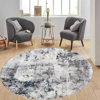 Rovigo Home Моющийся круглый ковер с принтом RHM7322-SD1123