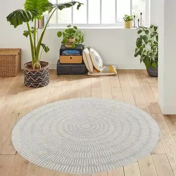 Rovigo Home Моющийся круглый ковер с принтом RHM7041