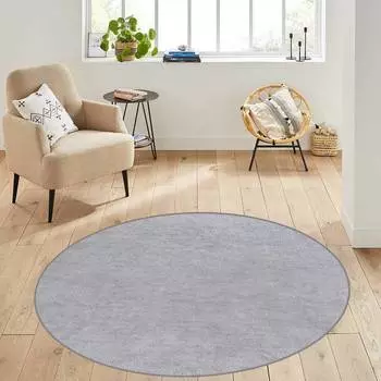 Rovigo Home Моющийся круглый ковер с принтом RHM7094
