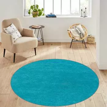 Rovigo Home Моющийся круглый ковер с принтом RHM7093