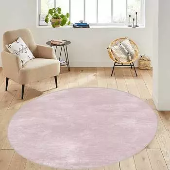 Rovigo Home Моющийся круглый ковер с принтом RHM7095