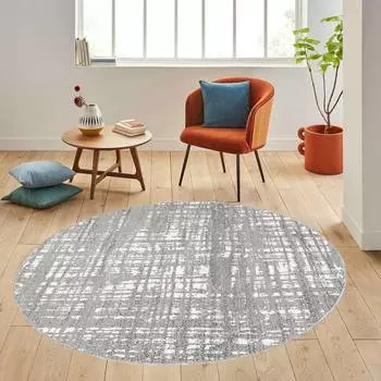 Rovigo Home Моющийся круглый ковер с принтом RHM7075