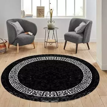Rovigo Home Washable Round Printed Carpet RHM7311-SD1079