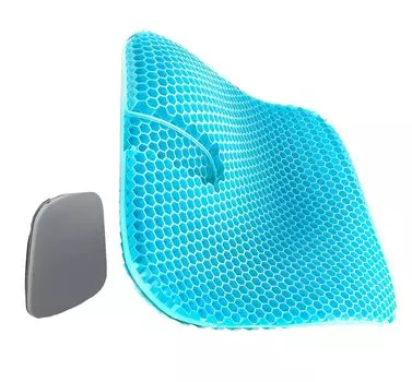 Rovix Gel All Zero Gravity High Seat Gel Large Honeycomb Memory Foam Double Honeycomb For Respect for Older Working from Christmas Gift Подушка,