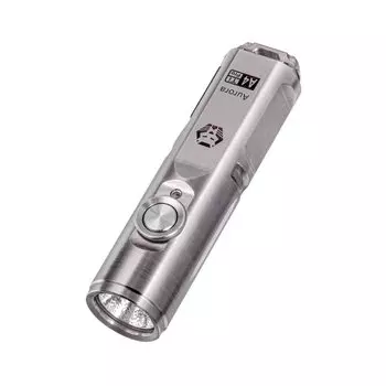RovyVon A4 Pro Титановый брелок Супер яркий 650 люмен Маленький EDC фонарик для праздников Фонарик, Бытовой, Уличный, Кемпинг,