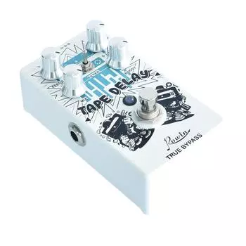 Rowin RE-01 TAPE DELAY Цифровая педаль эффектов для гитары с обратной связью Time Mix Boost 4 Control белый