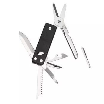 ROXON KS2E Elite D2 Blade 13 в 1 функциональный карманный нож с большой ручкой G10 и карманом, идеально подходит для стальных многофункциональных ножниц, зажима,
