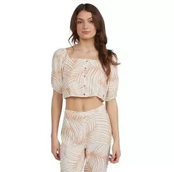 Roxy Pure Sugar рубашка с коротким рукавом S