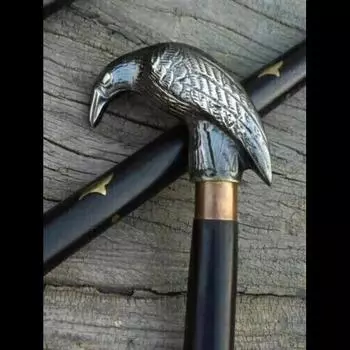 Royal Canes Replica of Bat Masterson Antique Brass Knob Handle Walking Cane M аэро