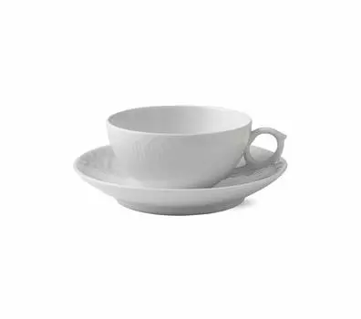 ROYAL COPENHAGEN Белый 220 мл 1128080 Чашка_Блюдце [Товар] белый