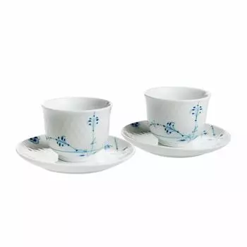 ROYAL COPENHAGEN Blue 125 мл Blue Palmette 2 покупателя Cup_Saucer [Товар] 2-500-031 синий