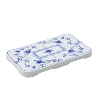 Royal Copenhagen ROYAL COPENHAGEN Синяя рифленая гладкая картонная тарелка для хлеба и масла 1101362(1052387) [Элемент]