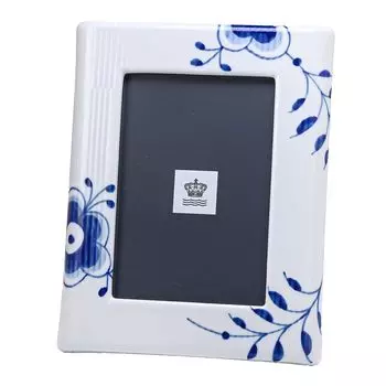 Royal Copenhagen ROYAL COPENHAGEN Синяя рифленая мега фоторамка фоторамка размер L Почтовая открытка размер KG 2381843(1072398) [Элемент]