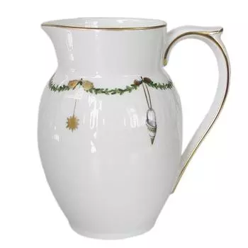 Royal Copenhagen Royal Copenhagen Star Fluted Рождественская коллекция молочник сливкодержатель горшок для молока 390 мл 2503440 2503440 [Товар] белый