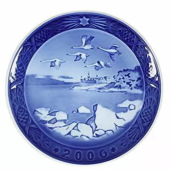 ROYAL COPENHAGEN Ушная пластина 2006 Продукт (Королевский Копенгаген) синий