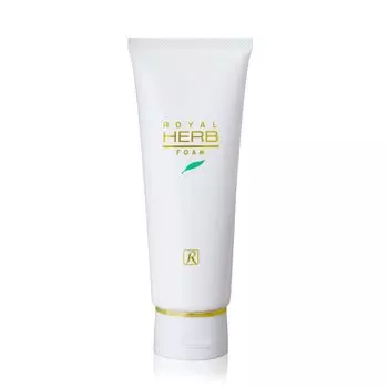 Royal Cosmetics Royal Herb Foam 120g Очищающее средство для лица Чистое золото Листовое Увлажняющее Без запаха ROYAL COSMETICS Неживотного происхождения