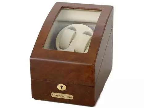 Royal hausen Woodgrain роскошный заводной шкаф для 2 бутылок, 3 бутылок (Королевский Хаузен) + GC03-S31 [элемент] коричневый