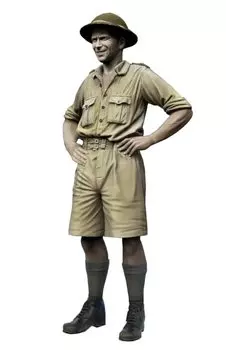 Royal Model British Army Infantry Tommy African Front Resin Kit RM909 Molding Color 1/48