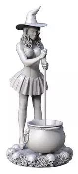 Royal Model Хэллоуин Ведьма Pinup Girl Resin Kit 1/35 (люди)