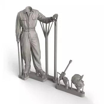 Royal Model WWII US Army Mechanic набор из неокрашенной смолы RM1010 1/35