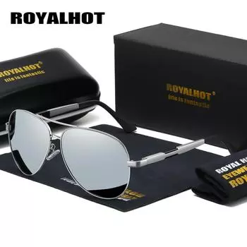 RoyalHot мужские и женские поляризационные солнцезащитные очки в овальной оправе из алюминия и магния, солнцезащитные очки для вождения, очки culos masculino Male 900p64