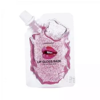 Royalways 2xMakeup Cosmetics Lip Gloss Base Essence Antistick DIY Making 50 мл Розовый, 2 шт.