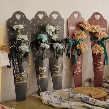 Роза Гвоздика Цветы Упаковка Упаковка День святого Валентина День учителя День матери Подарок