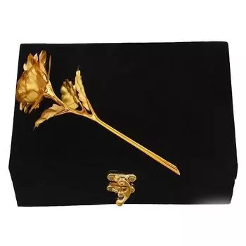 Роза в роскошной подарочной коробке, красная