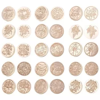 Розарий Ретро печать сургучная печать головка огненная краска для приглашения подпись MGY05