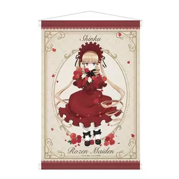 Rozen Maiden B2 Tapestry Bloom ver./Shinku багровый