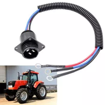 Розетка ABS для 4055 4255 4455 4560 4755 водонепроницаемая пылезащитная вспомогательная розетка питания трактора RE48525 RE37651