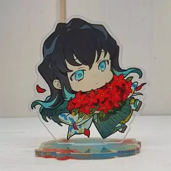 Рождение цветка Токито Муичиро, акрил