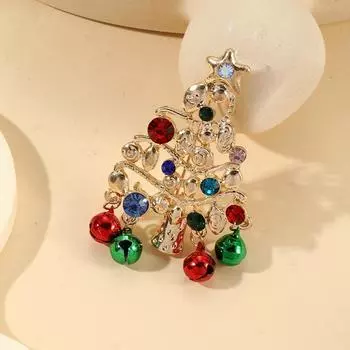 Рождественская брошь Рождественская елка Снеговик Капля масла Значок Аксессуары Персонализированный мультяшный рождественский значок серии