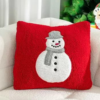 Рождественская декоративная подушка Shu Cotton Velvet Праздничная декоративная подушка One Size