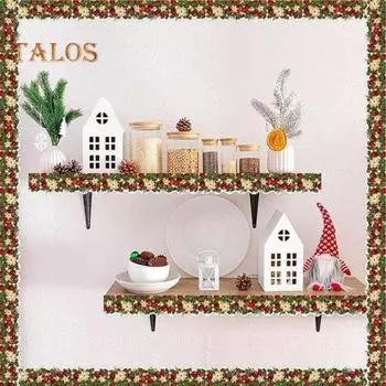 Рождественская доска объявлений, наклейка на стену, рождественская цветочная отделка, самоклеящиеся этикетки, наклейки для классной доски, школьный декор красный/зелёный