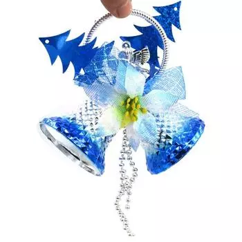 Рождественская елка колокольчики подвесные украшения подвески рождественские украшения для дома подарки