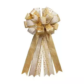 Рождественская елка Лента Бант Подвеска Рождественское украшение