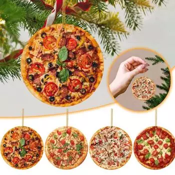Рождественская елка пицца подвеска украшение прикроватные автомобильные гномы яйца для пасхального украшения рождественский Pe U4E4 E-3mm