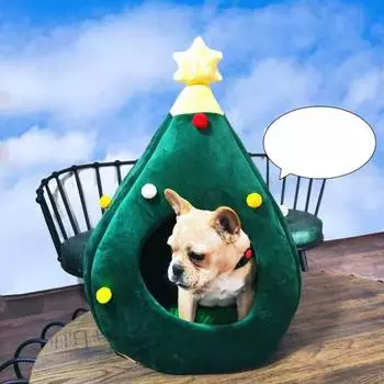 Рождественская елка Питомник Собачий питомник Кошачий питомник Закрытый питомник для домашних животных S 40*40*48cm