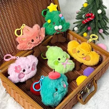 Рождественская елка плюшевая подвеска школьный ранец школьник подвесные украшения ночной рынок кукла рождественское украшение интерьера кукла Color random delivery