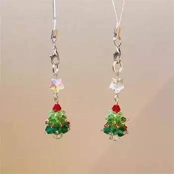 Рождественская елка подвеска для мобильного телефона ремешок для камеры сладкая сотня с изысканным украшением для рюкзака аксессуары подарок 1