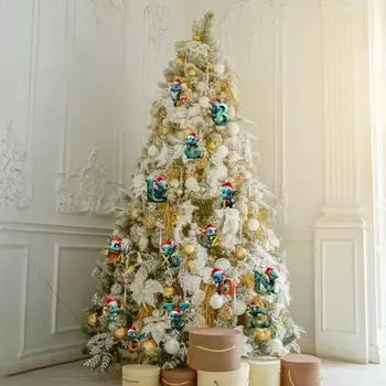 Рождественская елка подвеска мультфильм динозавр письмо украшение для дома окна автомобиля 2D плоский подвесной акриловый орнамент для дерева рюкзак C