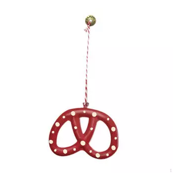 Рождественская елка подвесное украшение украшение стена общежития вечеринка зимние железные поделки декор для Cane 2.1x7cm