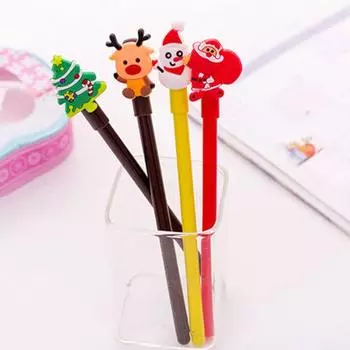 Рождественская елка Санта-гель Снеговик Олень Чернила Канцелярские принадлежности Ручка-маркер Праздник