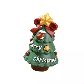 Рождественская елка Статуэтка Мини Украшения Настольный Декор Коллекционный Лось для Christmas tree