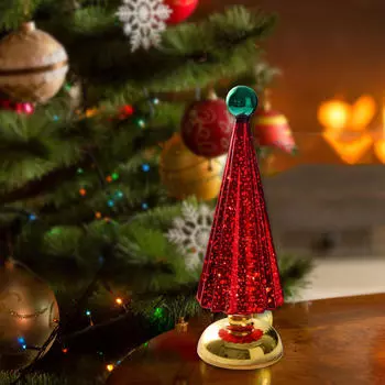 Рождественская елка свет украшение декоративная лампа вечеринка домашний декор свадьба универсальный рабочий стол спальня красный