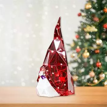 Рождественская елка, светодиодная подсветка, красочный светящийся свет, рождественские украшения для улицы и дома, радужный орнамент One Size